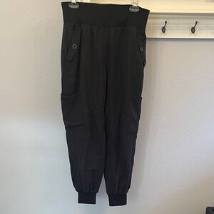 MAEVE Black Jogger Pants